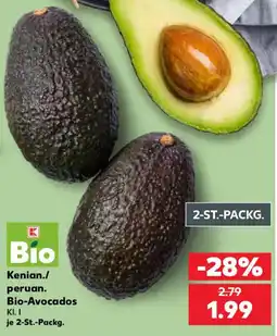 Kaufland Bio-Kenian./peruan.Bio-Avocados Angebot