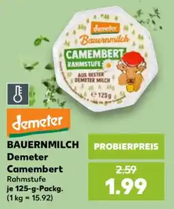 Kaufland Demeter Camembert Rahmstufe Angebot