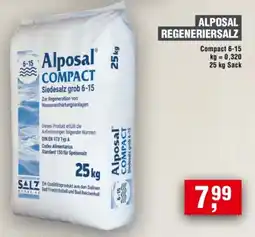 Handelshof Alposal Compact Siedesalz grob 6-15 Angebot