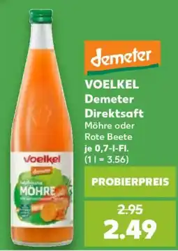 Kaufland Voelkel Demeter Direktsaft Möhre Angebot