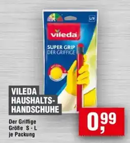 Handelshof VILEDA HAUSHALTS-HANDSCHUHE Angebot