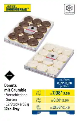 METRO RIOBA Donuts mit Crumble Angebot