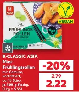 Kaufland K-CLASSIC ASIA Mini-Frühlingsrollen Angebot
