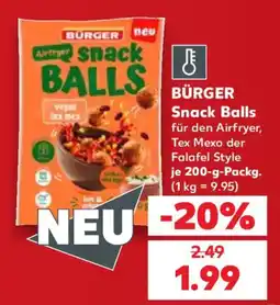 Kaufland BÜRGER Snack Balls Angebot