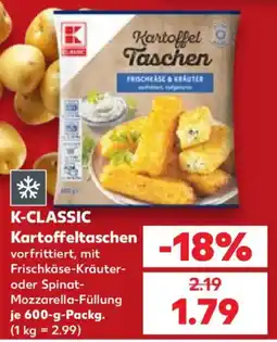 Kaufland K-CLASSIC Kartoffeltaschen Angebot
