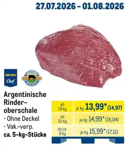 METRO Argentinische Rinder-oberschale Angebot