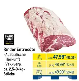 METRO ANGUS PURE Rinder Entrecôte Angebot