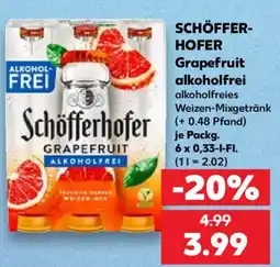 Kaufland Schöfferhofer Grapefruit Angebot