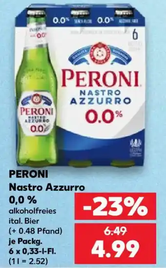 Kaufland PERONI Nastro Azzurro Angebot