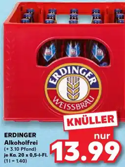 Kaufland ERDINGER Alkoholfrei Angebot
