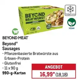 METRO Beyond® Sausages Angebot