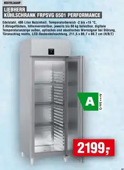 Handelshof LIEBHERR KÜHLSCHRANK FRPSVG 6501 PERFORMANCE Angebot