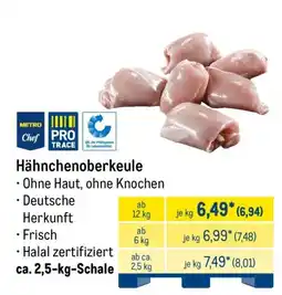 METRO Hähnchenoberkeule Angebot