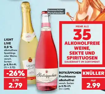 Kaufland Rotkäppchen Fruchtsecco Angebot