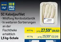 METRO SC Kabeljaufilet Angebot