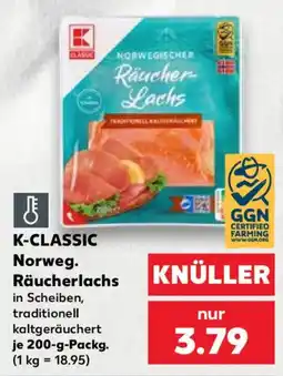 Kaufland K-CLASSIC Norweg. Räucherlachs Angebot