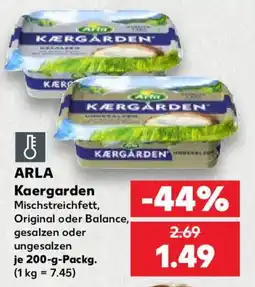 Kaufland ARLA Kaergarden Mischstreifefett Angebot