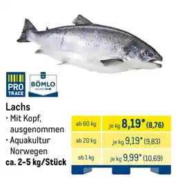 METRO BÖMLO Lachs Angebot