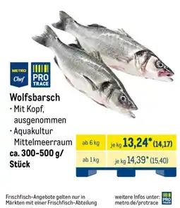 METRO Wolfsbarsch Angebot