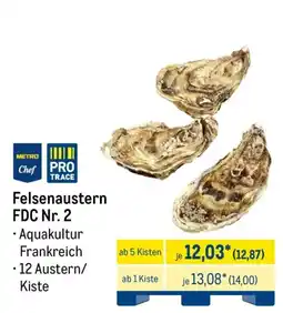 METRO Felsenaustern FDC Nr. 2 Angebot