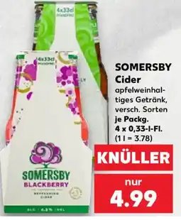 Kaufland SOMERSBY BLACKBERRY Angebot