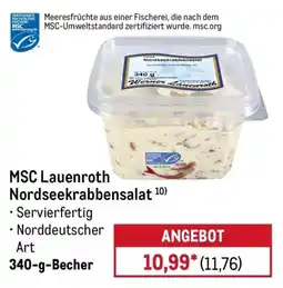 METRO MSC Lauenroth Nordseekrabbensalat Angebot