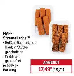 METRO MAP-Stremellachs Angebot