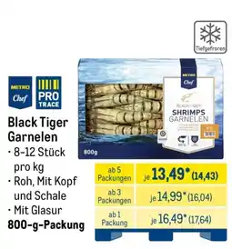 METRO Black Tiger Garnelen Angebot