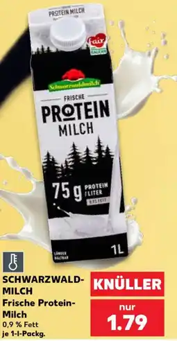 Kaufland Schwarzwald-Milch Frische Protein-Milch Angebot