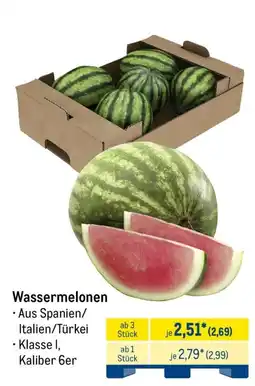 METRO Wassermelonen Angebot