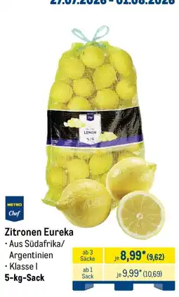 METRO Zitronen Eureka Angebot
