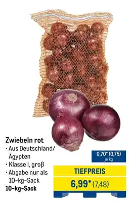 METRO Zwiebeln rot Angebot
