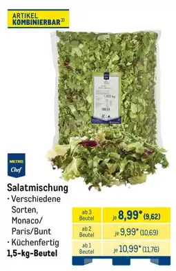 METRO Salatmischung Metro Chef Angebot