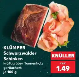 Kaufland KLÜMPER Schwarzwälder Schinken Angebot