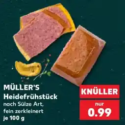 Kaufland MÜLLER'S Heidefrühstück Angebot