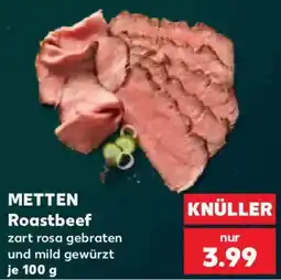 Kaufland METTEN Roastbeef Angebot
