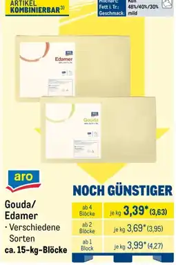 METRO Gouda/Edamer Angebot