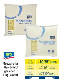 METRO aro Mozzarella Angebot