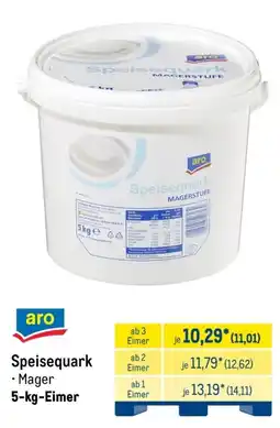 METRO aro Speisequark Mager Angebot