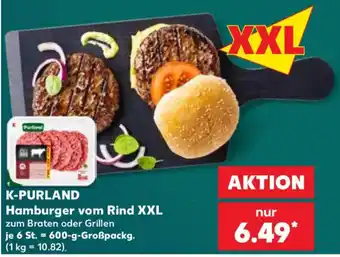 Kaufland K-PURLAND Hamburger vom Rind XXL Angebot