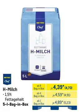 METRO METRO Chef H-Milch Angebot