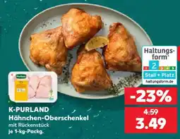 Kaufland K-PURLAND Hähnchen-Oberschenkel Angebot
