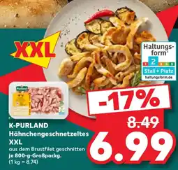 Kaufland K-PURLAND Hähnchengeschnetzeltes XXL Angebot