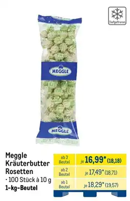 METRO Meggle Kräuterbutter Rosetten Angebot