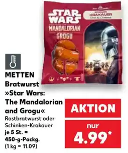 Kaufland METTEN Bratwurst »Star Wars: The Mandalorian and Grogu« Angebot