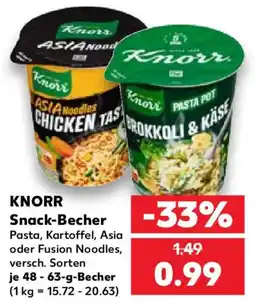 Kaufland KNORR Snack-Becher Angebot