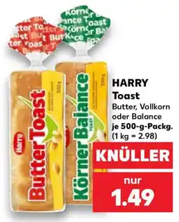 Kaufland HARRY Toast Angebot