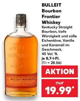 Kaufland Bulleit Bourbon Frontier Whiskey Angebot