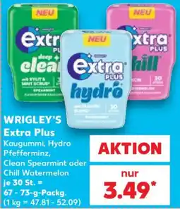 Kaufland Wrigley's Extra Plus Kaugummi Angebot