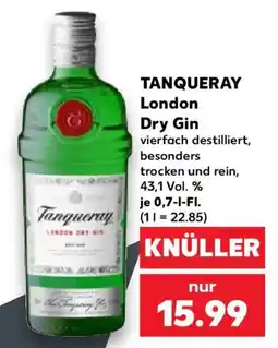 Kaufland Tanqueray London Dry Gin Angebot